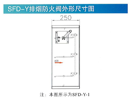 SFD-Y排煙防火閥外形尺寸圖.png